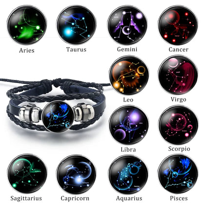 CelestialBond Zodiac Bracelet - Cosmic Charm Layers