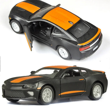 1:24 1970 Dodge Challenger Die-Cast Model Car – Retro Muscle Sports Car Collectible