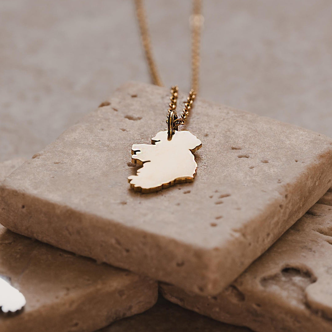 Ireland Map Necklace – Keep Ireland Close To Your Heart