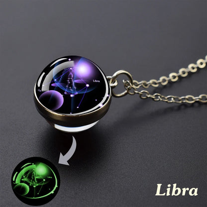 GalaxyGlow Zodiac Pendant - Guiding Star Charms