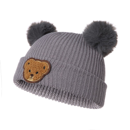 TinyTeddy Beanie - Cozy Cub Cap for Tots