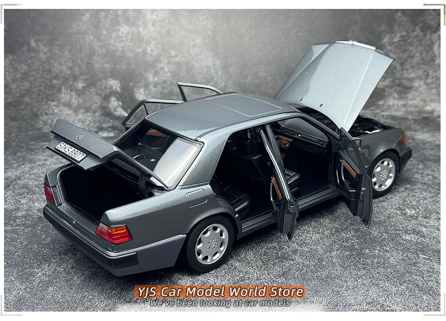 [SuperDetailed] 1:18 Mercedes-Benz 500E 1990 Die-Cast Model Car – Premium Midsize Sedan Collectible