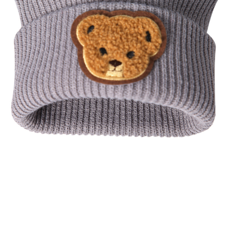 TinyTeddy Beanie - Cozy Cub Cap for Tots