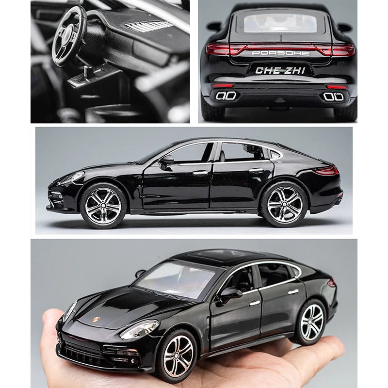 1:32 Porsche Panamera Die-Cast Model Car – Handmade Metal Collectible