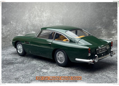 [SuperDetailed] 1:18 Aston Martin DB5 Die-Cast Model Car (British Racing Green) – Static Display Collectible