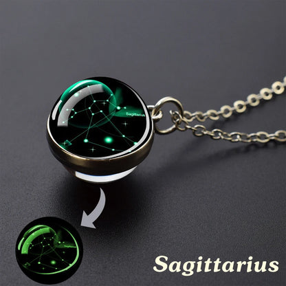 GalaxyGlow Zodiac Pendant - Guiding Star Charms