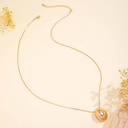 VogueEllipse Pendant - Graceful Long Chain