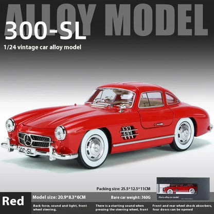 1/24 Mercedes-Benz 300SL 1936 Classic Car Model - Sorvento