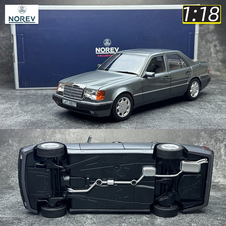 [SuperDetailed] 1:18 Mercedes-Benz 500E 1990 Die-Cast Model Car – Premium Midsize Sedan Collectible