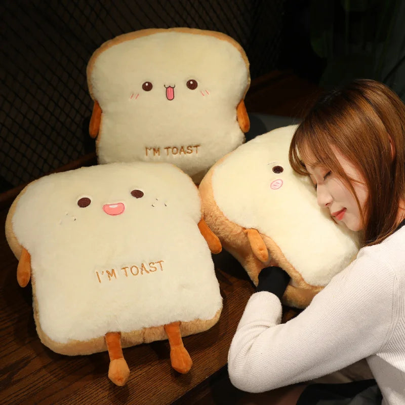 SnuggleToast Cushion - Your Cozy Bread Buddy