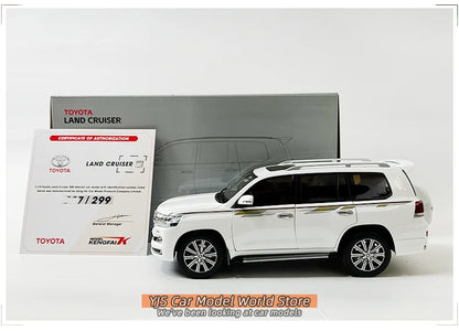 [SuperDetailed] 1:18 Toyota Land Cruiser LC200 Die-Cast Model – Spare Tire Version (Limited Edition)