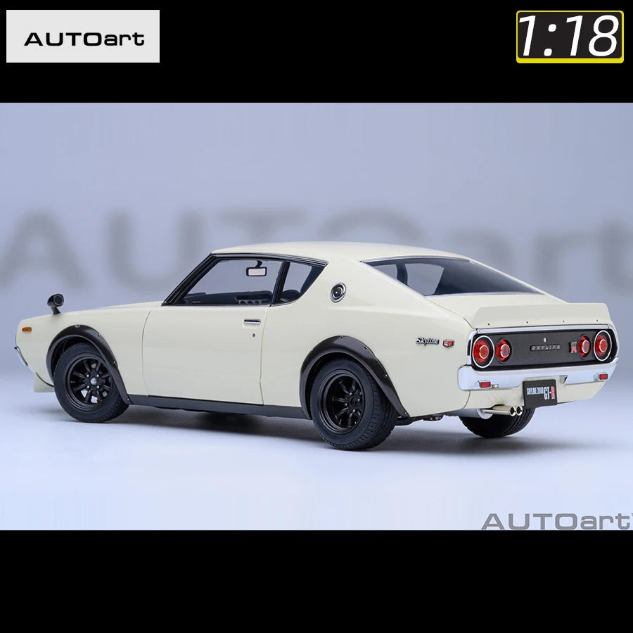 [SuperDetailed] 1:18 Nissan Skyline 2000 GT-R (KPGC110) Tuned Version Die-Cast Model – Static Display Collectible