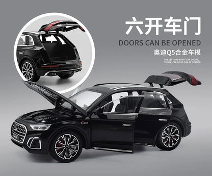 1:24 Audi Q5 SUV Die-Cast Model Car – Sound & Light High Simulation Collectible