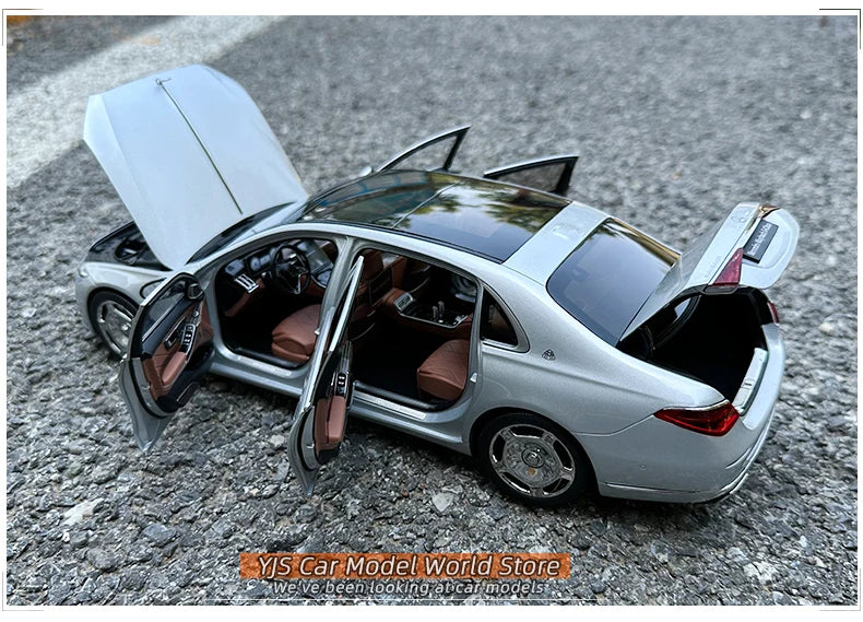 [SuperDetailed] 1:18 Maybach S-Class S680 2021 Die-Cast Model Car – Limited Edition Collectible