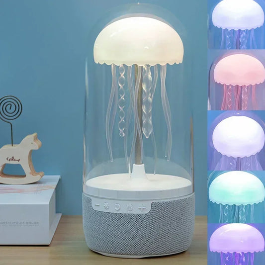 JellyTunes Lamp Speaker - Oceanic Vibes at Home