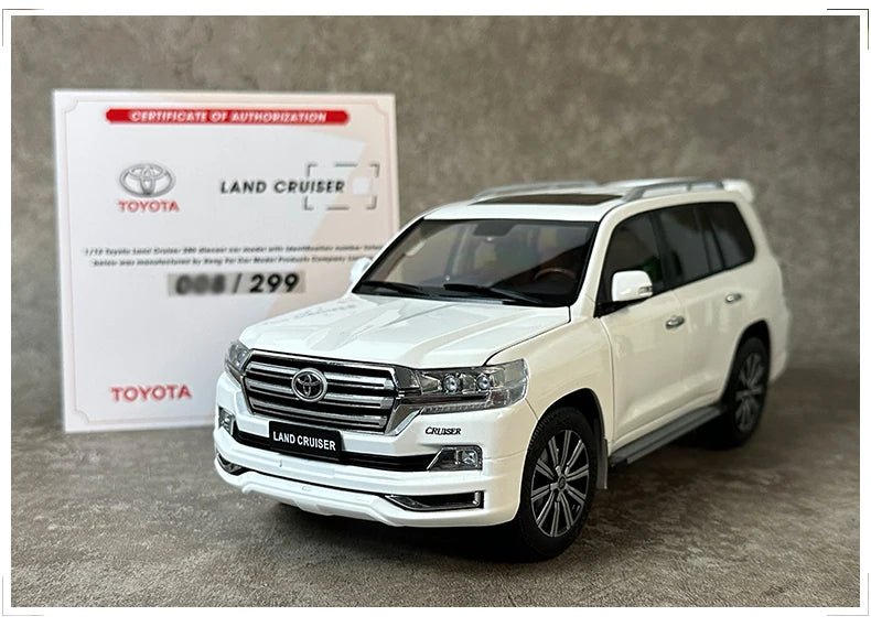 [SuperDetailed] 1:18 Toyota Land Cruiser LC200 Die-Cast Model – Spare Tire Version (Limited Edition)