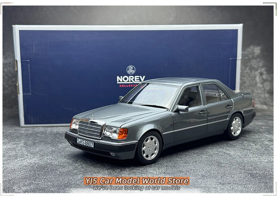 [SuperDetailed] 1:18 Mercedes-Benz 500E 1990 Die-Cast Model Car – Premium Midsize Sedan Collectible