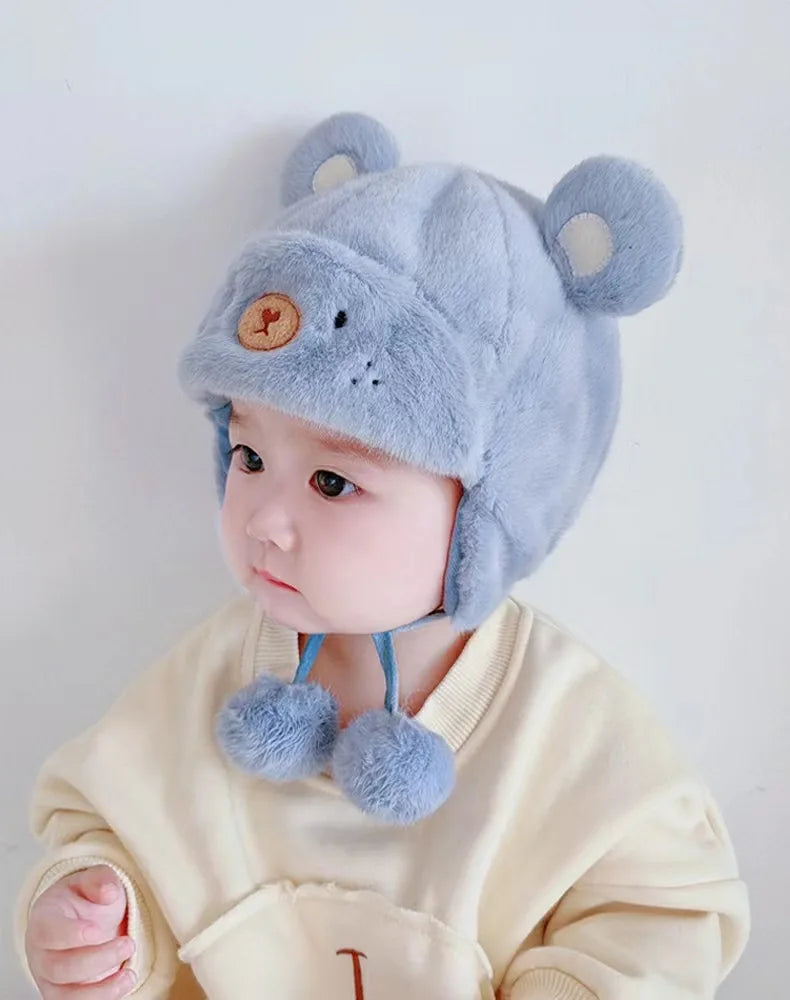 FrostGuard Fleece Hat - Warm Ears for Little Explorers