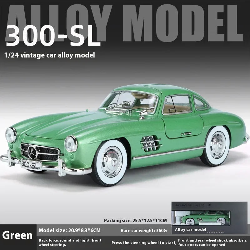 1/24 Mercedes-Benz 300SL 1936 Classic Car Model - Sorvento