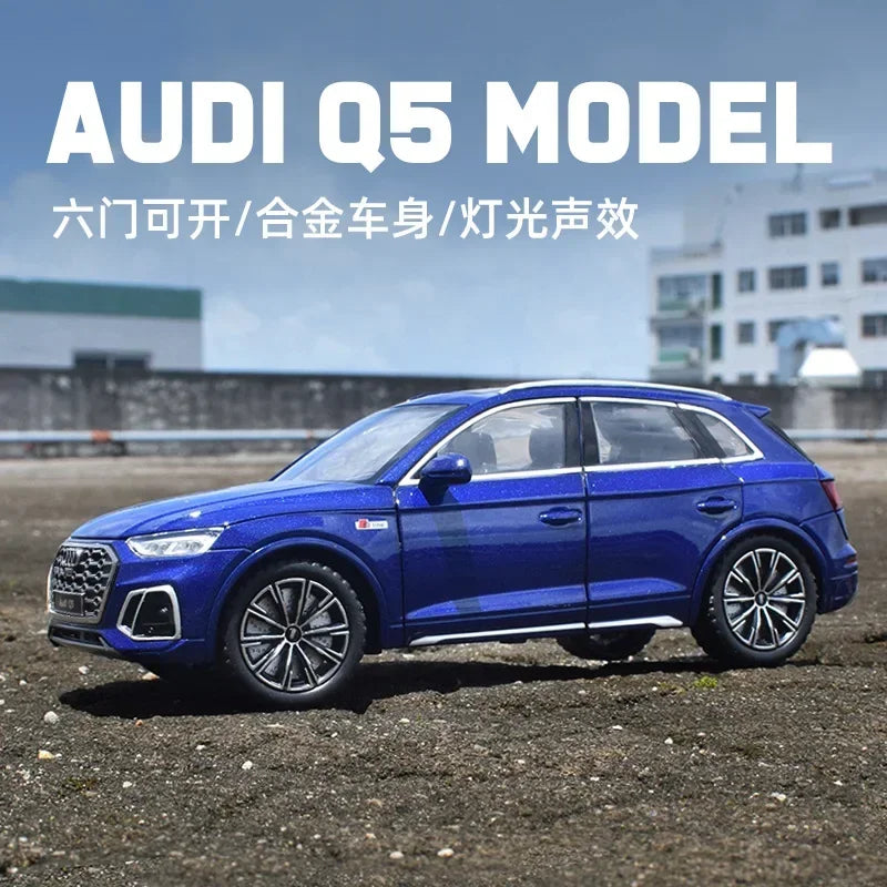 1:24 Audi Q5 SUV Die-Cast Model Car – Sound & Light High Simulation Collectible