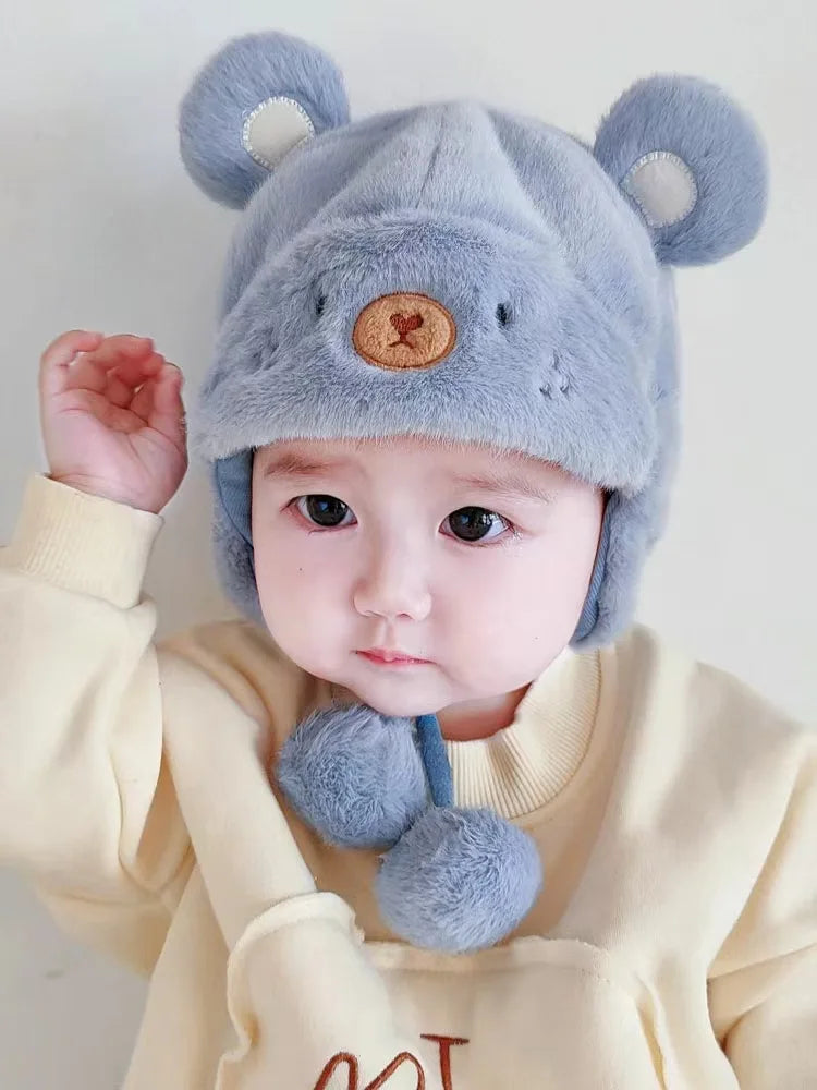 FrostGuard Fleece Hat - Warm Ears for Little Explorers