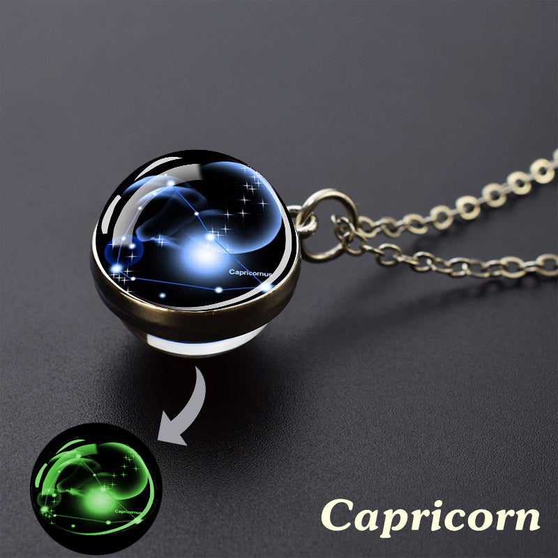 GalaxyGlow Zodiac Pendant - Guiding Star Charms