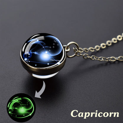 GalaxyGlow Zodiac Pendant - Guiding Star Charms