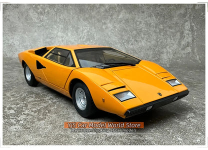 [SuperDetailed] 1:18 Lamborghini Countach LP400 Die-Cast Model Car – Sports Car Collectible