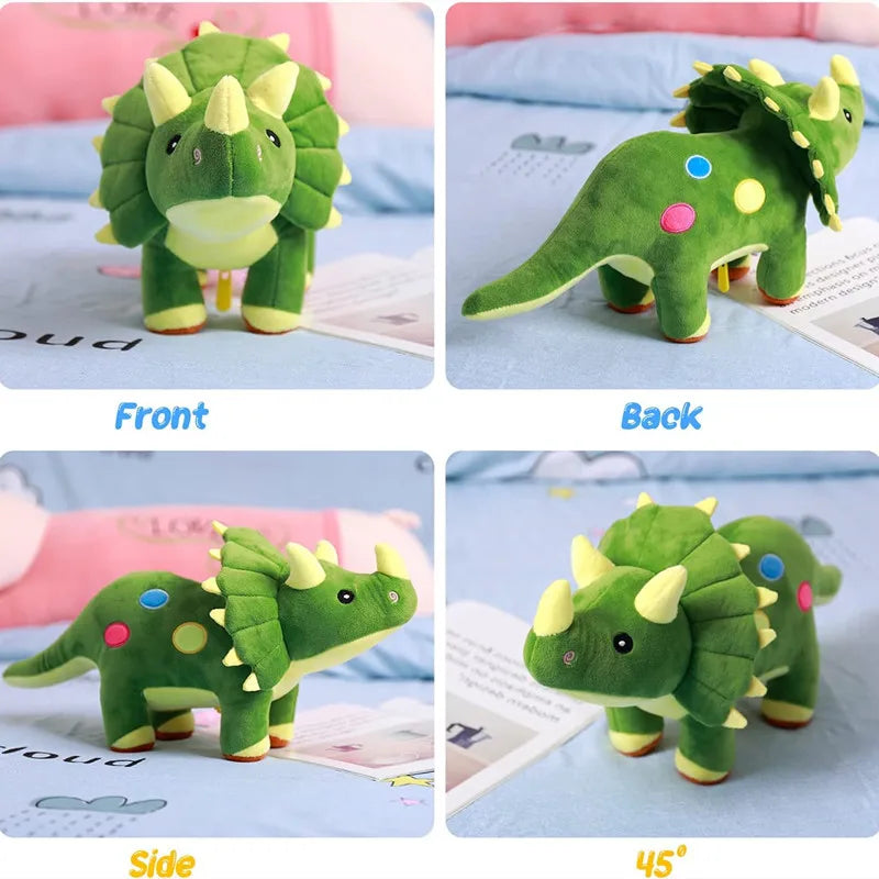 DinoSnuggle Triceratops - Gentle Giant Plush