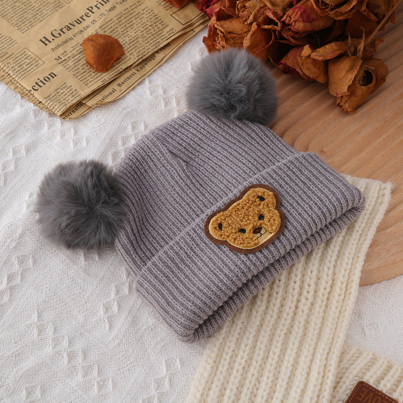 TinyTeddy Beanie - Cozy Cub Cap for Tots