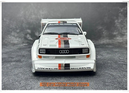 [SuperDetailed] 1:18 Audi Sport Quattro S1 Rally 1985-1987 Racing Car Model – Static Collectible