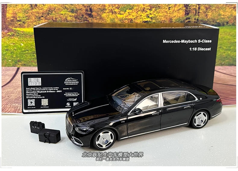 [SuperDetailed] 1:18 Maybach S-Class S680 2021 Die-Cast Model Car – Limited Edition Collectible