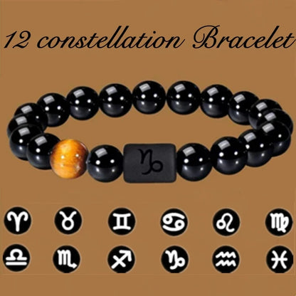 CelestialBond Bracelet - Zodiac Bead Charms