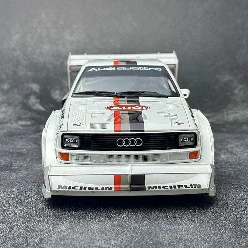 [SuperDetailed] 1:18 Audi Sport Quattro S1 Rally 1985-1987 Racing Car Model – Static Collectible