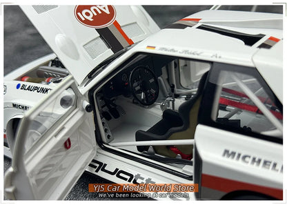 [SuperDetailed] 1:18 Audi Sport Quattro S1 Rally 1985-1987 Racing Car Model – Static Collectible