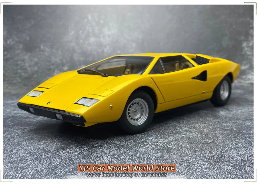 [SuperDetailed] 1:18 Lamborghini Countach LP400 Die-Cast Model Car – Sports Car Collectible