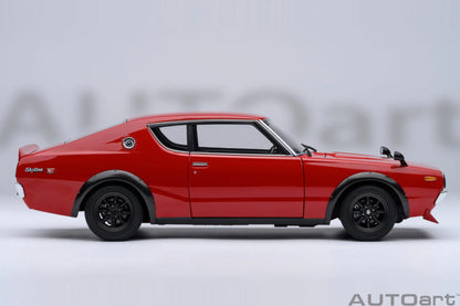 [SuperDetailed] 1:18 Nissan Skyline 2000 GT-R (KPGC110) Tuned Version Die-Cast Model – Static Display Collectible