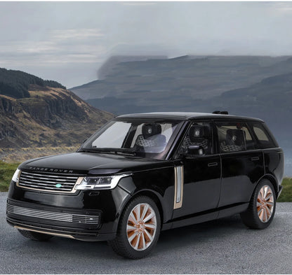 1:18 Land Rover Range Rover SV AutoBiography Die-Cast Model Car – Alloy Simulation Mini Vehicle with Sound & Light