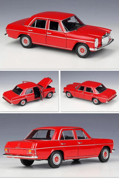 1:24 Mercedes-Benz 220 Die-Cast Model Car – Classic Retro Collectible