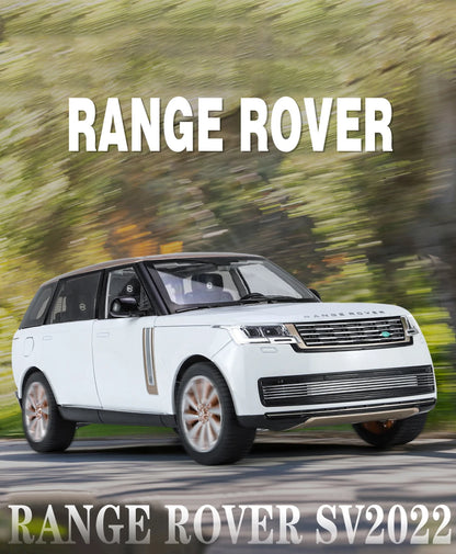 1:18 Land Rover Range Rover SV AutoBiography Die-Cast Model Car – Alloy Simulation Mini Vehicle with Sound & Light