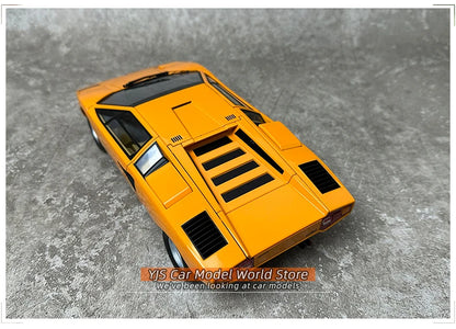 [SuperDetailed] 1:18 Lamborghini Countach LP400 Die-Cast Model Car – Sports Car Collectible