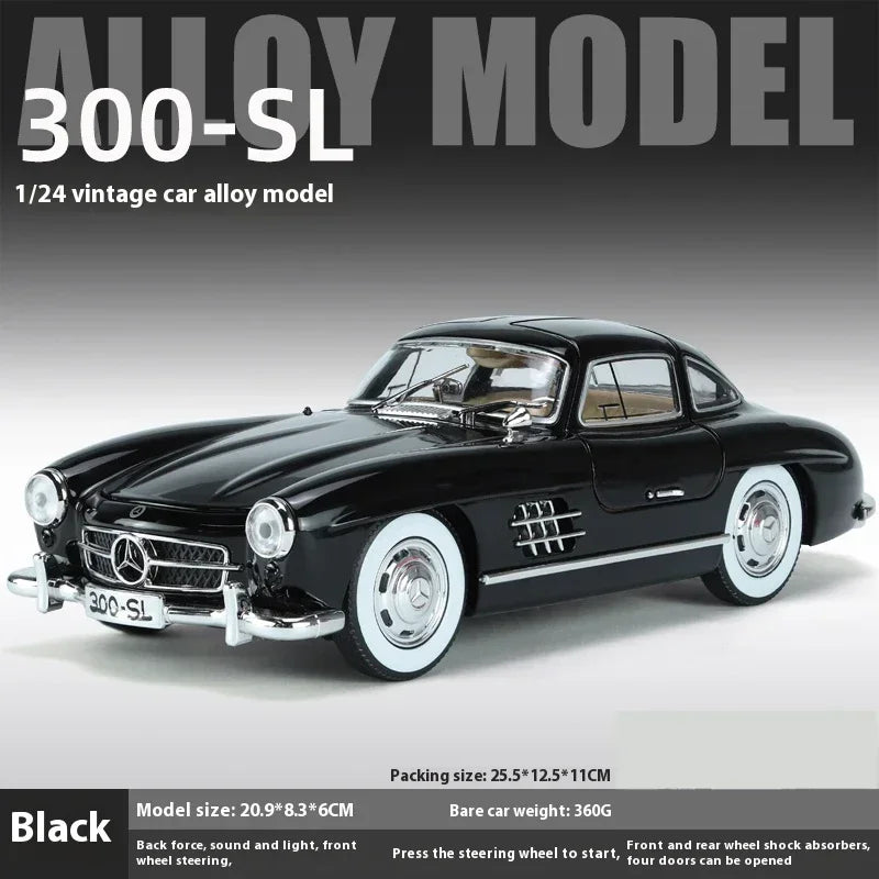 1/24 Mercedes-Benz 300SL 1936 Classic Car Model - Sorvento