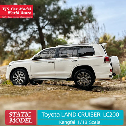 [SuperDetailed] 1:18 Toyota Land Cruiser LC200 Die-Cast Model – Spare Tire Version (Limited Edition)