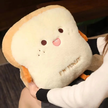 SnuggleToast Cushion - Your Cozy Bread Buddy