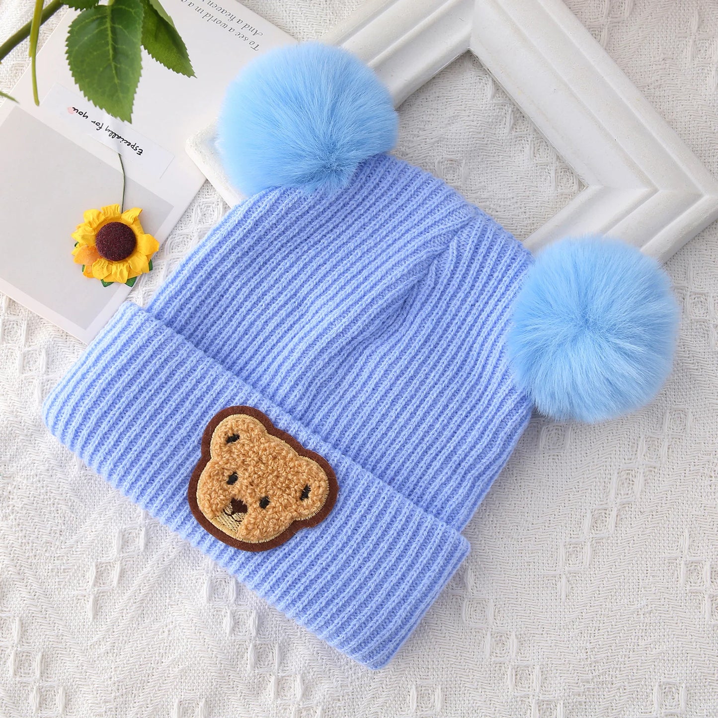 TinyTeddy Beanie - Cozy Cub Cap for Tots