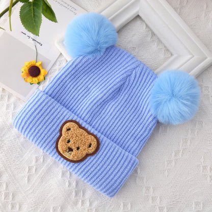 TinyTeddy Beanie - Cozy Cub Cap for Tots