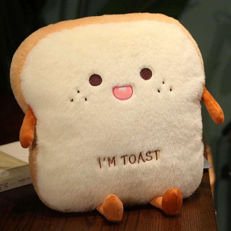 SnuggleToast Cushion - Your Cozy Bread Buddy