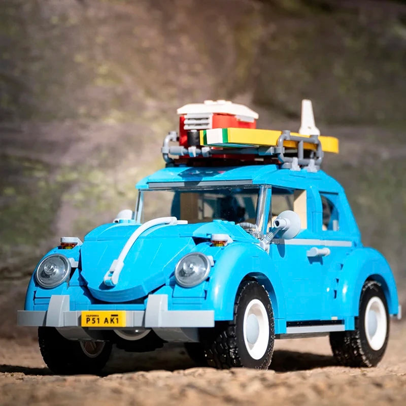 1167-Piece Volkswagen Beetle Camper Building Block Set – Creative Vehicle Model