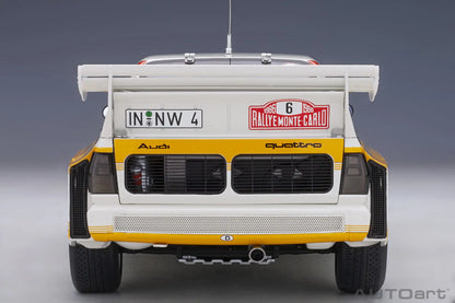 [SuperDetailed] 1:18 Audi Sport Quattro S1 Rally 1985-1987 Racing Car Model – Static Collectible