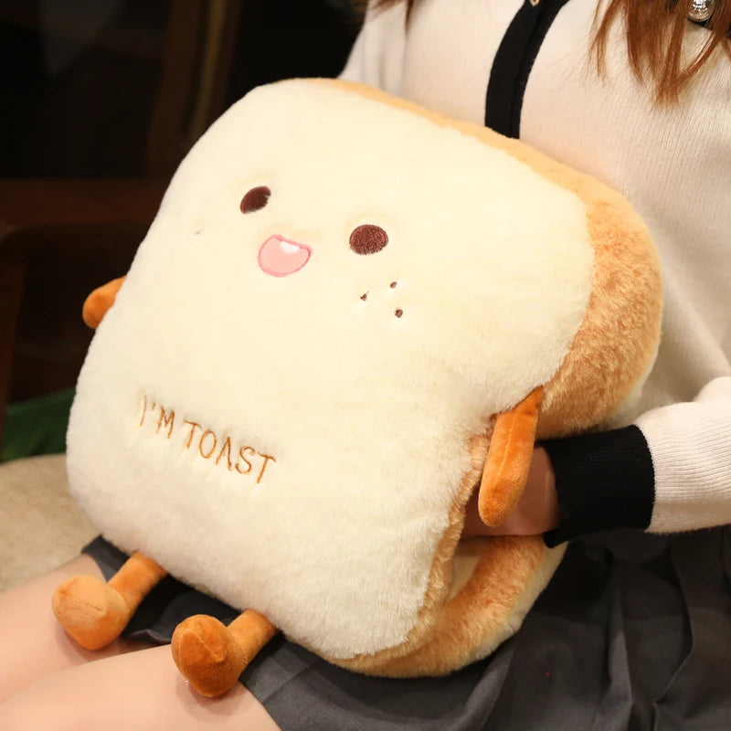 SnuggleToast Cushion - Your Cozy Bread Buddy